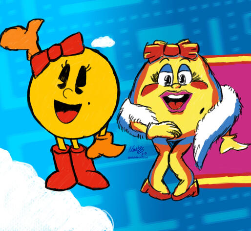 Ms. Pac-Man (JPN and Bally Midway designs)