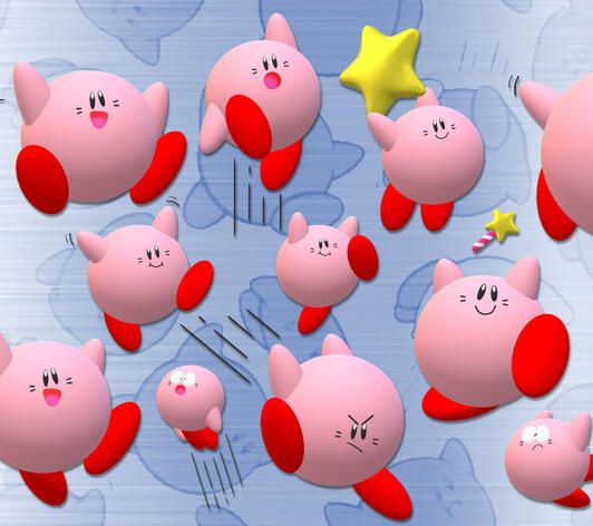 3D Kirby (classic style)