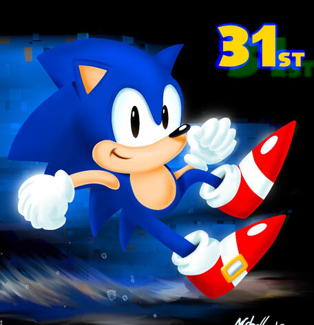 πSonic the Hedgehog 31st Anniversary tribute