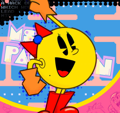 Ms. Pac-Man 40th Anniversary tribute