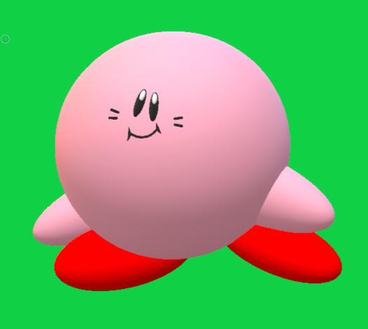 3D Kirby (classic style)