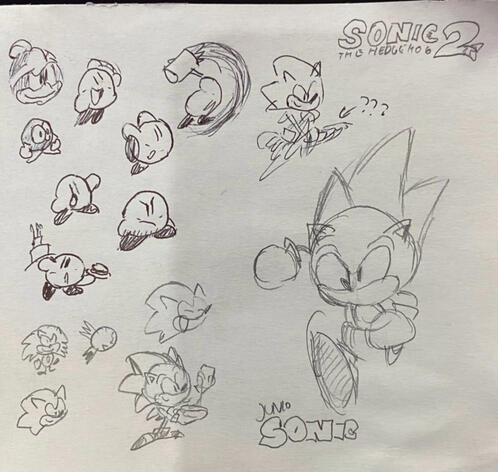 Post-it sketches (2 images)