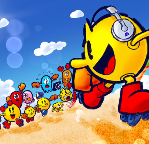 📂Pac-Man 43rd anniversary tribute