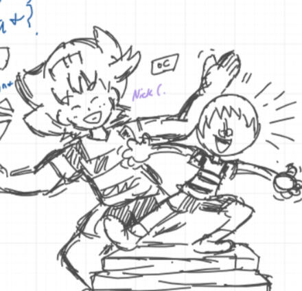 π Whiteboard Fox doodles